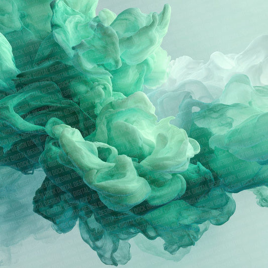 Mint Arctic Flow Digital Paper Pack (DDD002527)