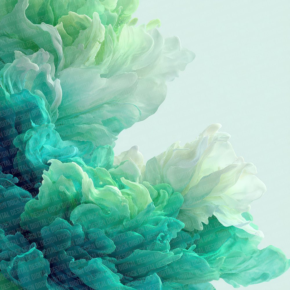 Mint Arctic Flow Digital Paper Pack (DDD002527)