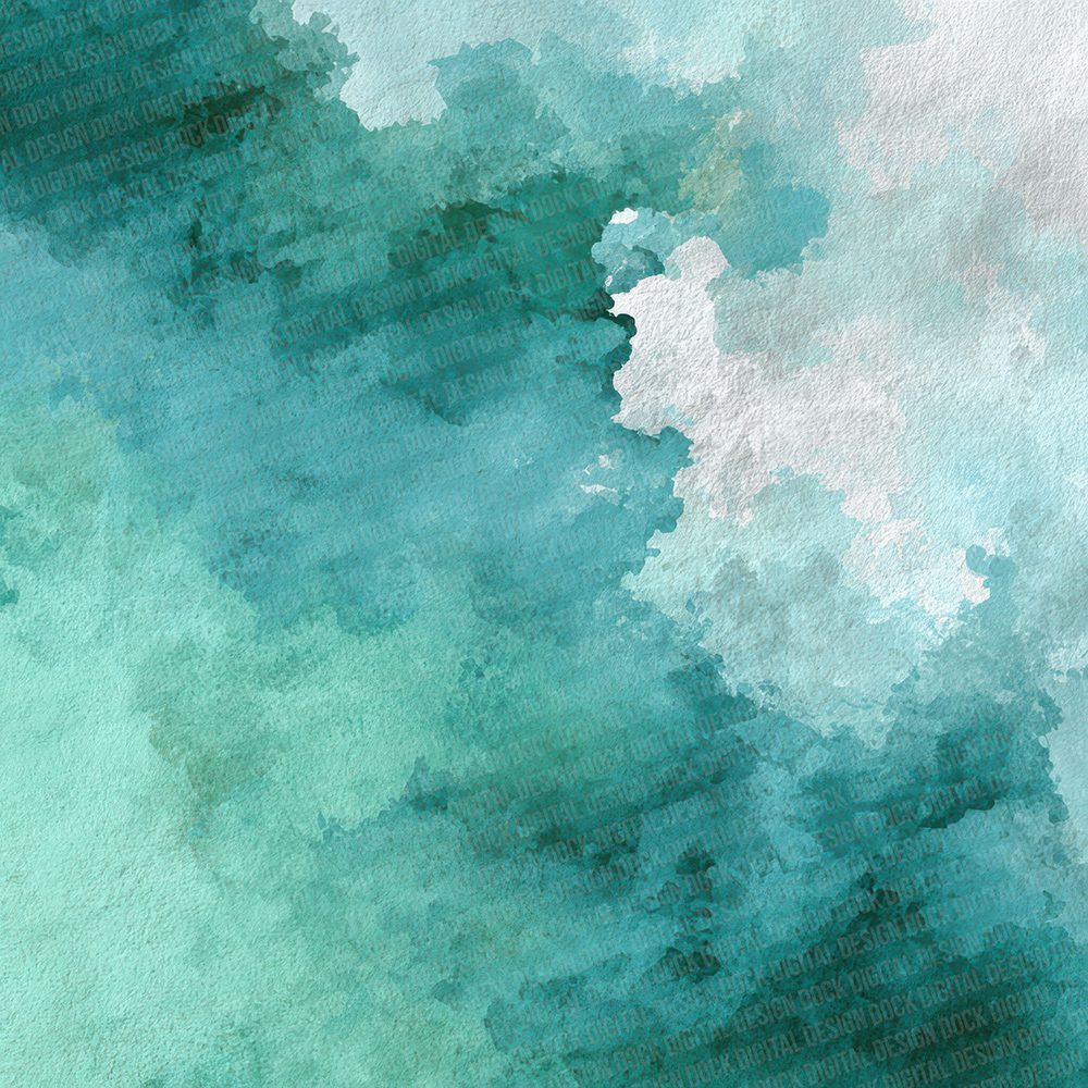Mint Seafoam Wash Digital Paper Pack (DDD002541)