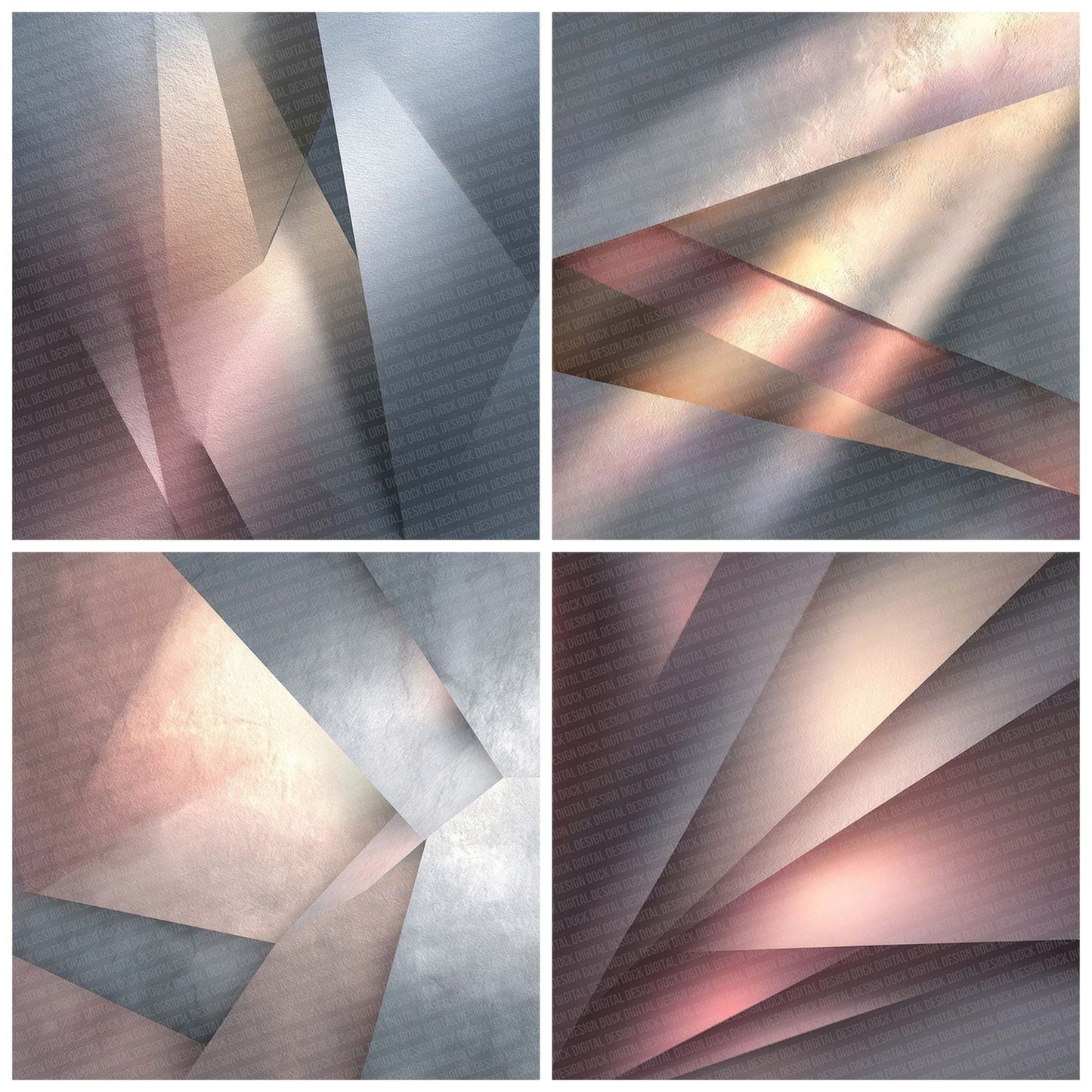 Mirror Leak Fold Digital Paper Pack (DDD002547)