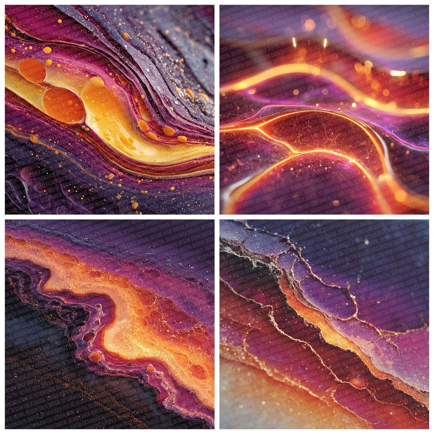 Molten Circuit Flow Digital Paper Pack (DDD002564)