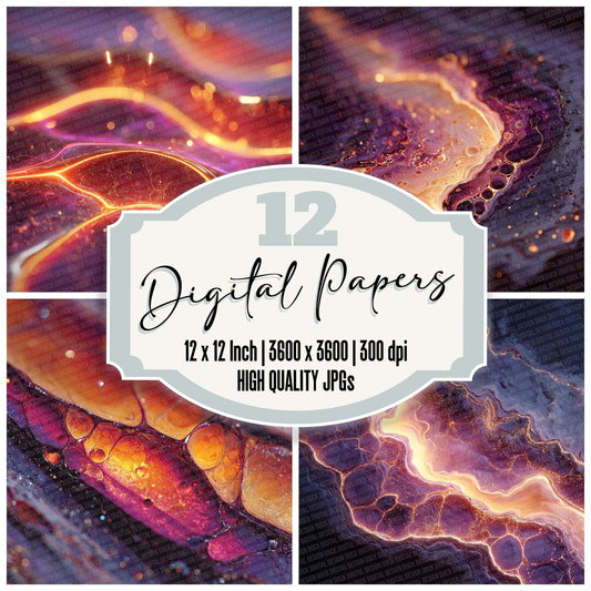 Molten Circuit Flow Digital Paper Pack (DDD002564)