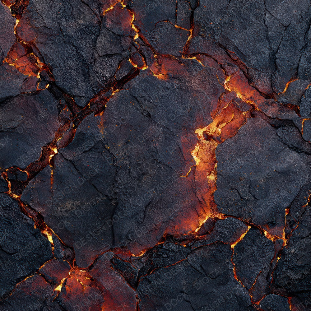 Molten Lava Crust Digital Paper Pack (DDD008075)