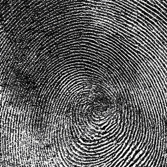 Monochrome Fingerprint Swirl Digital Paper Pack (DDD002576)
