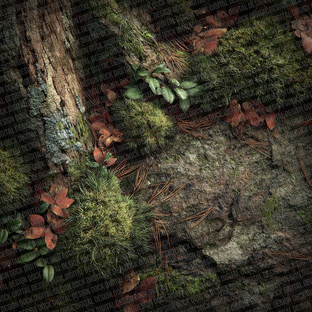 Moss Leaf Litter Digital Paper Pack (DDD002610)