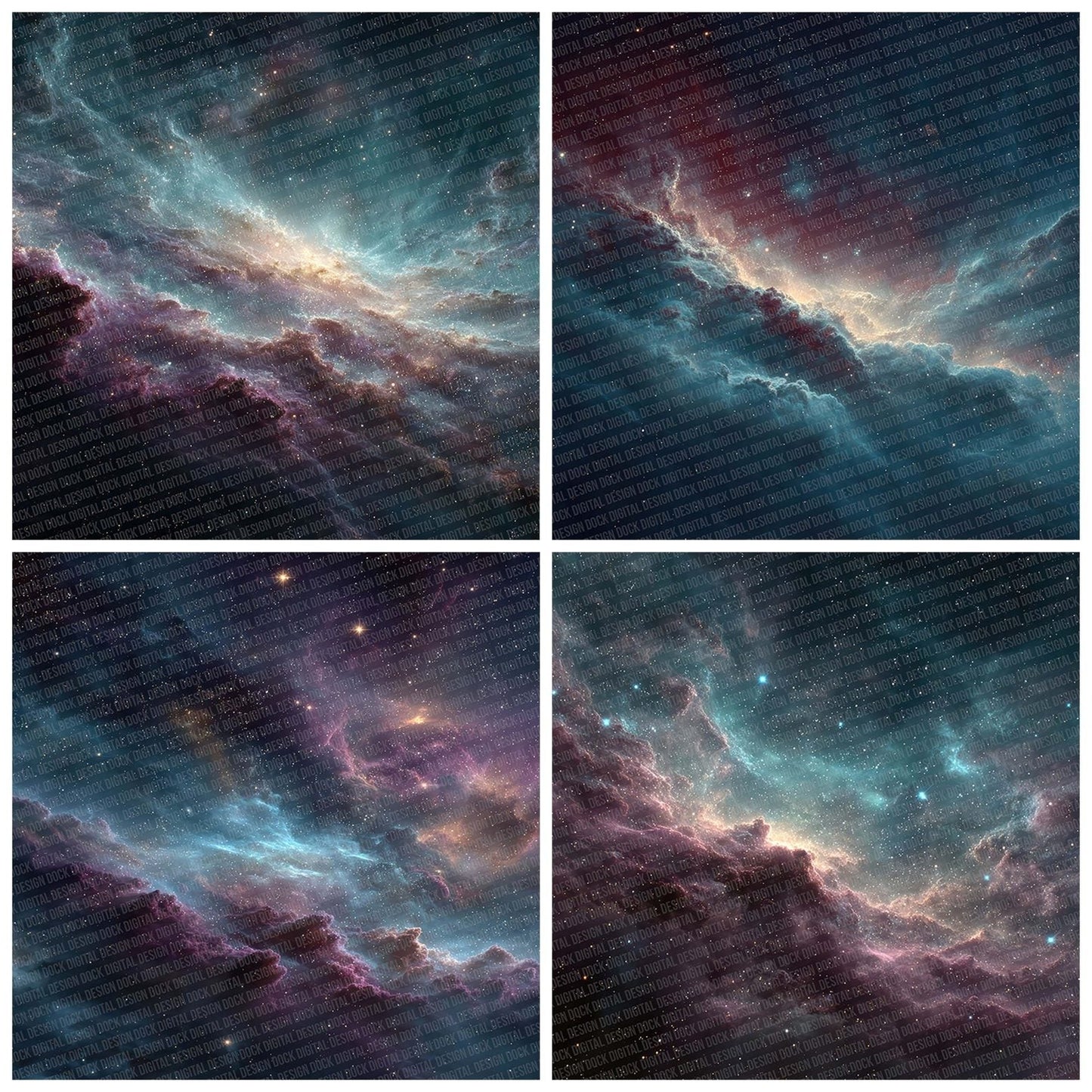 Nebula Drift Fade Digital Paper Pack (DDD002673)