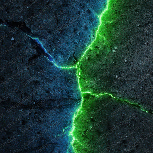 Neon Crack Grunge Digital Paper Pack (DDD008571)