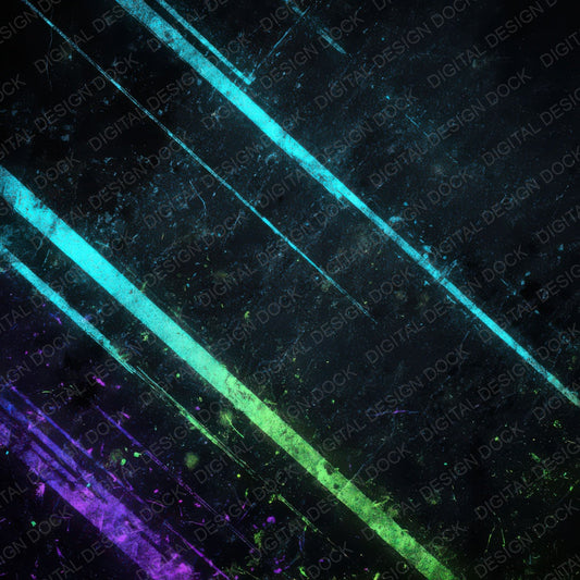 Neon Electric Grunge Digital Paper Pack (DDD008609)