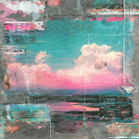 Neon Glitch Camo Digital Paper Pack (DDD002697)