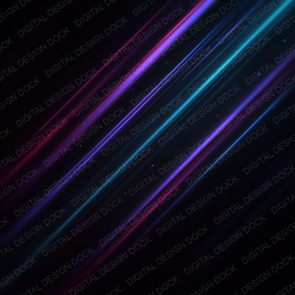 Neon Light Trails Digital Paper Pack (DDD008316)