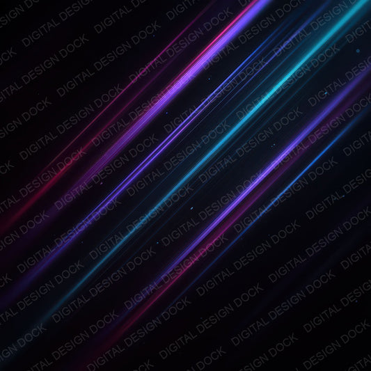 Neon Light Trails Digital Paper Pack (DDD008316)
