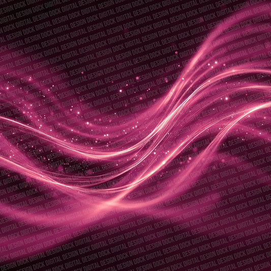 Neon Magenta Flow Abstract Digital Paper Pack (DDD002711)