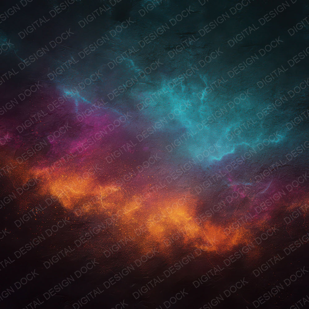 Neon Mist Clouds Digital Paper Pack (DDD008611)