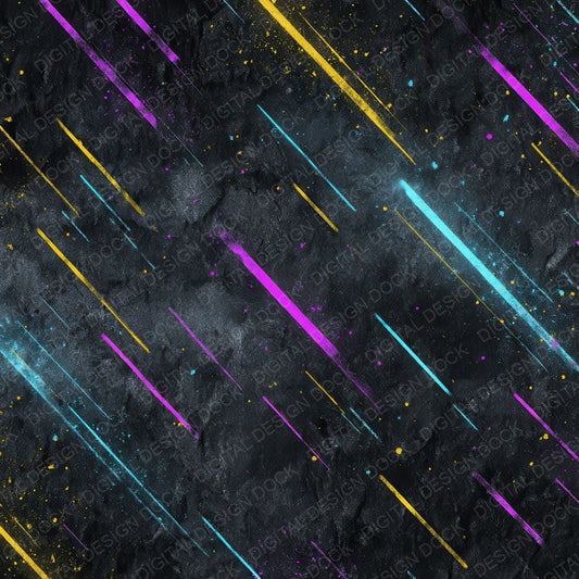 Neon Particle Grunge Digital Paper Pack (DDD008612)