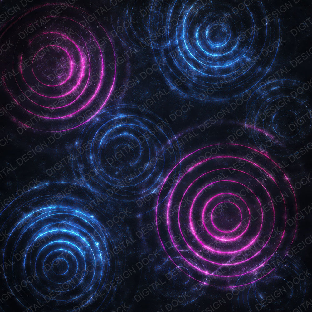 Neon Ripple Grunge Digital Paper Pack (DDD008614)