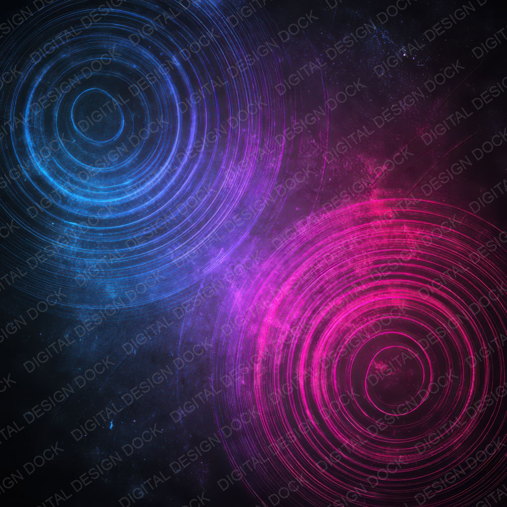 Neon Ripple Grunge Digital Paper Pack (DDD008614)
