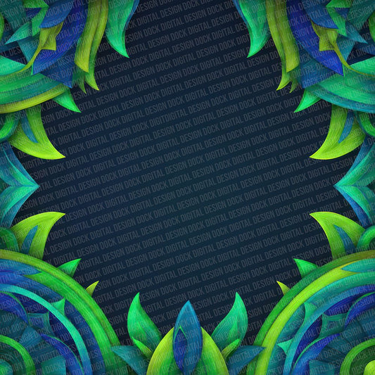 Neon Tribal Arc Digital Paper Pack (DDD002737)