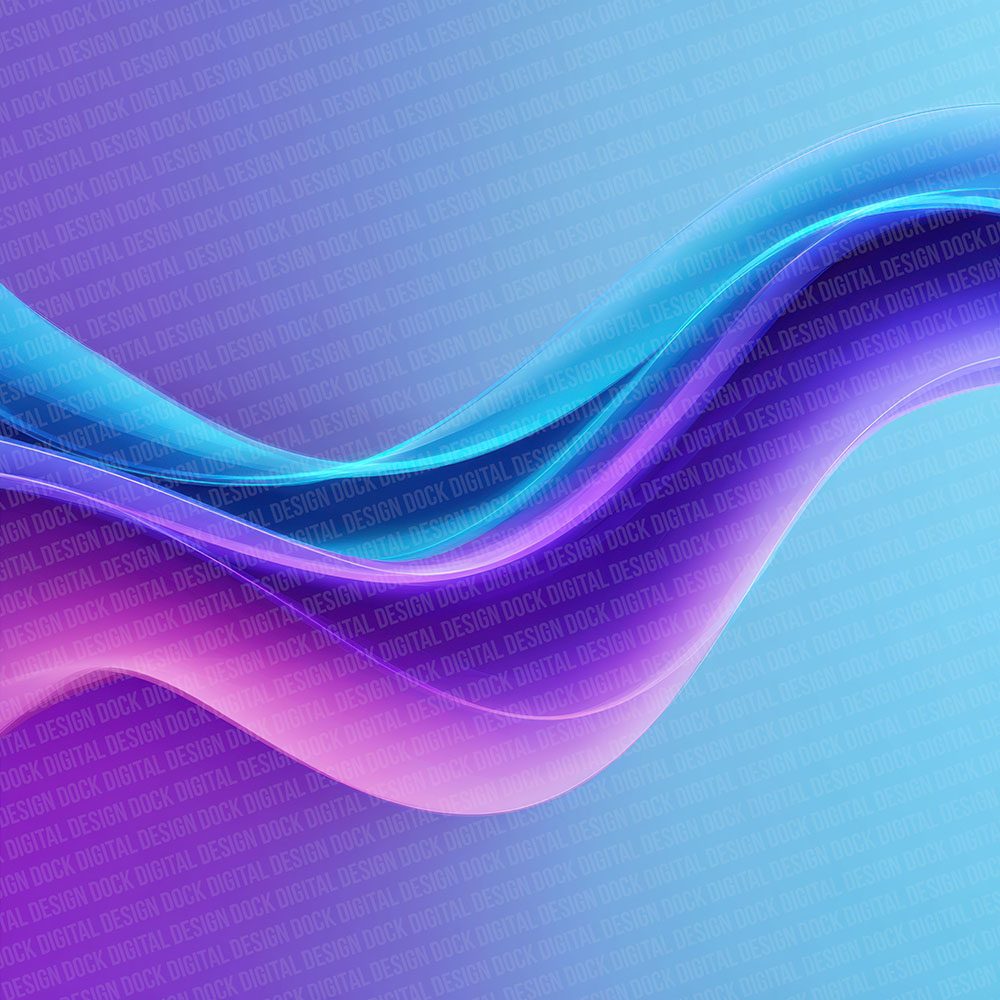Neon Wave Ribbon Digital Paper Pack (DDD002740)