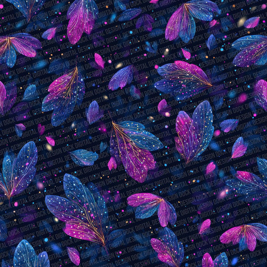 Neon Wing Scatter Digital Paper Pack (DDD002741)