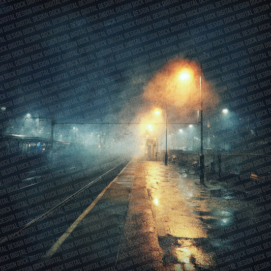 Noir Rail Steam Digital Paper Pack (DDD002759)