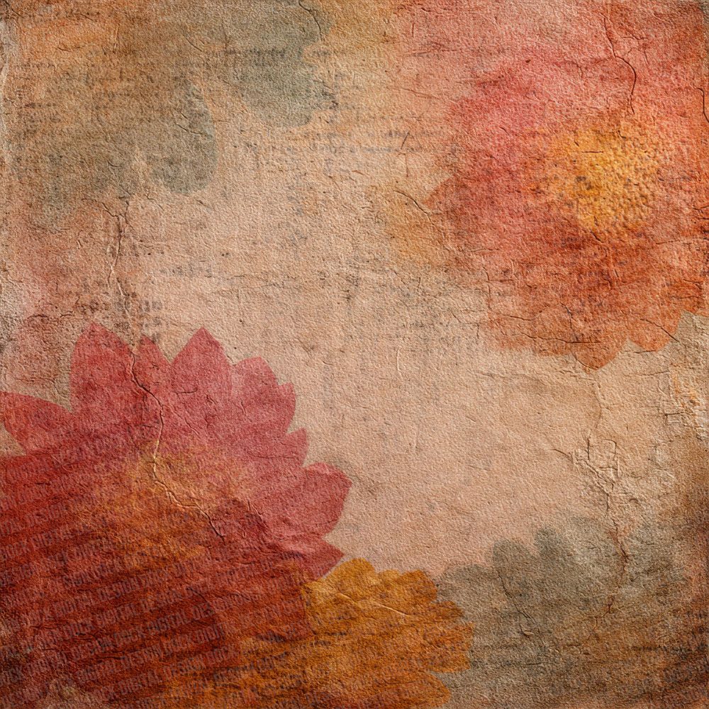 Ochre Red Buddhist Sacred Layers Digital Paper Pack (DDD002790)