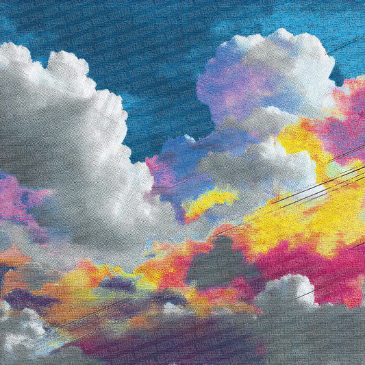 Offset Glitch Cloud Digital Paper Pack (DDD002799)