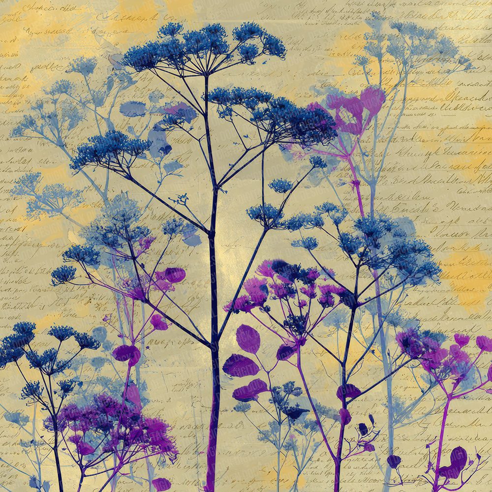 Offset Wildflower Block Digital Paper Pack (DDD002807)