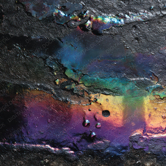 Oil Slick Asphalt Digital Paper Pack (DDD008080)