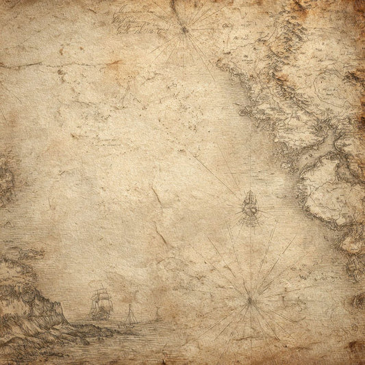 OldMap Notes Wash Digital Paper Pack (DDD002816)