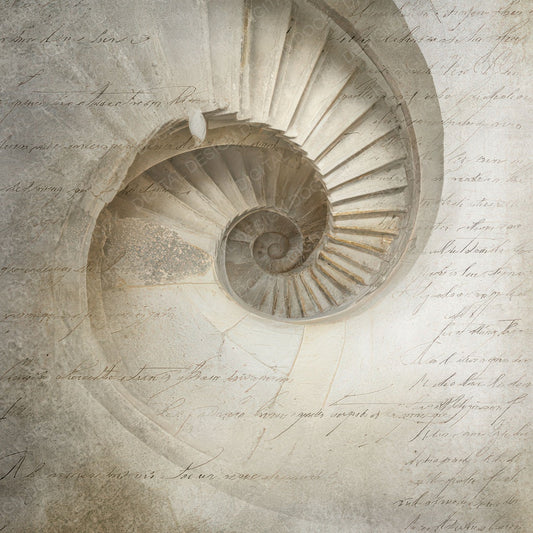 Old Lighthouse Stairwell Scene Digital Paper Pack (DDD012209)