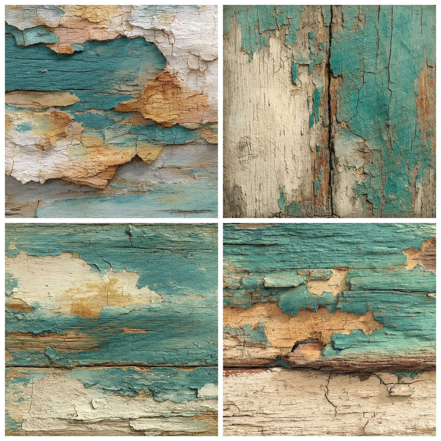 Painted Wood Texture Digital Paper Pack (DDD002869)