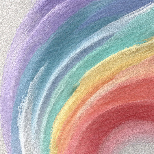 Painterly Arc Watercolour Rainbow Digital Paper Pack (DDD002871)