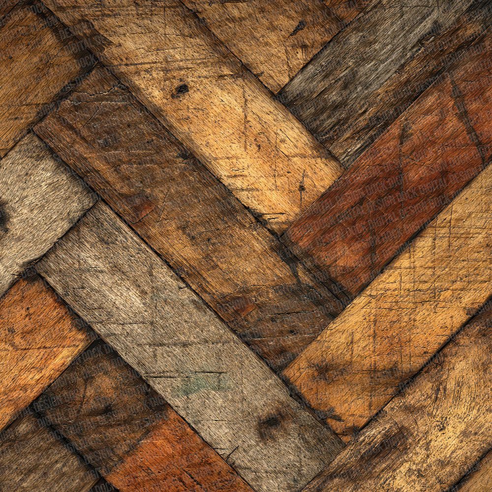 Parquet Aged Wood Floor Pattern Digital Paper Pack (DDD002902)