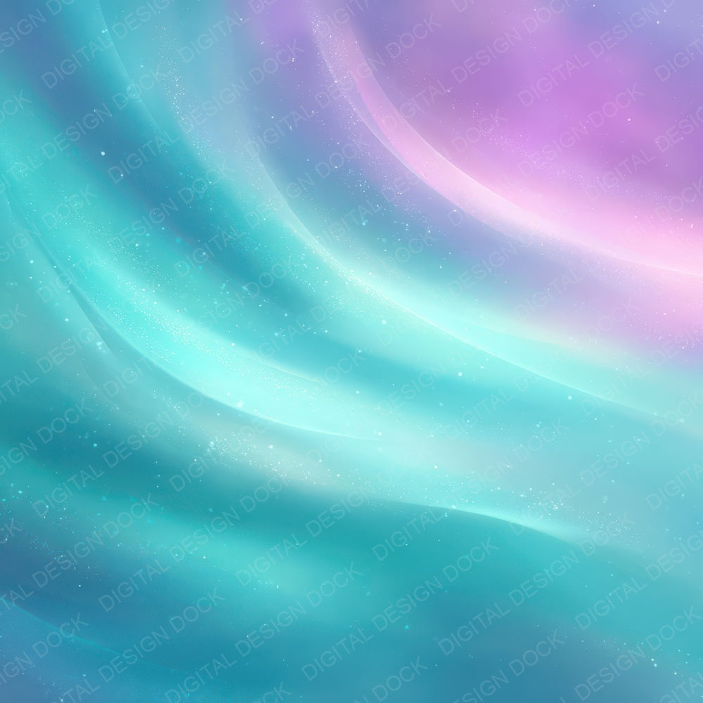 Pastel Aurora Waves Digital Paper Pack (DDD008341)