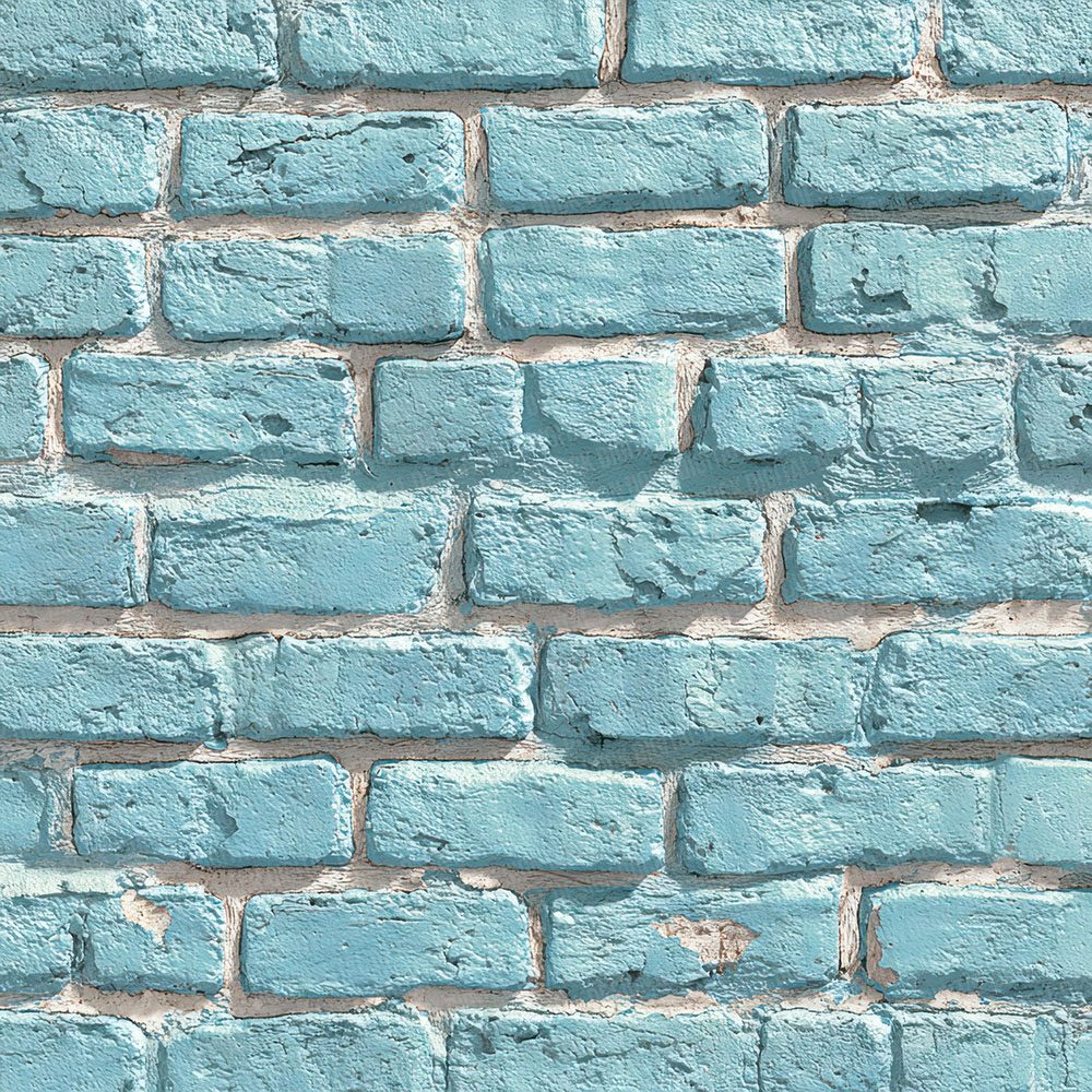 Pastel Blue Brick Wall Digital Paper Pack (DDD002908)
