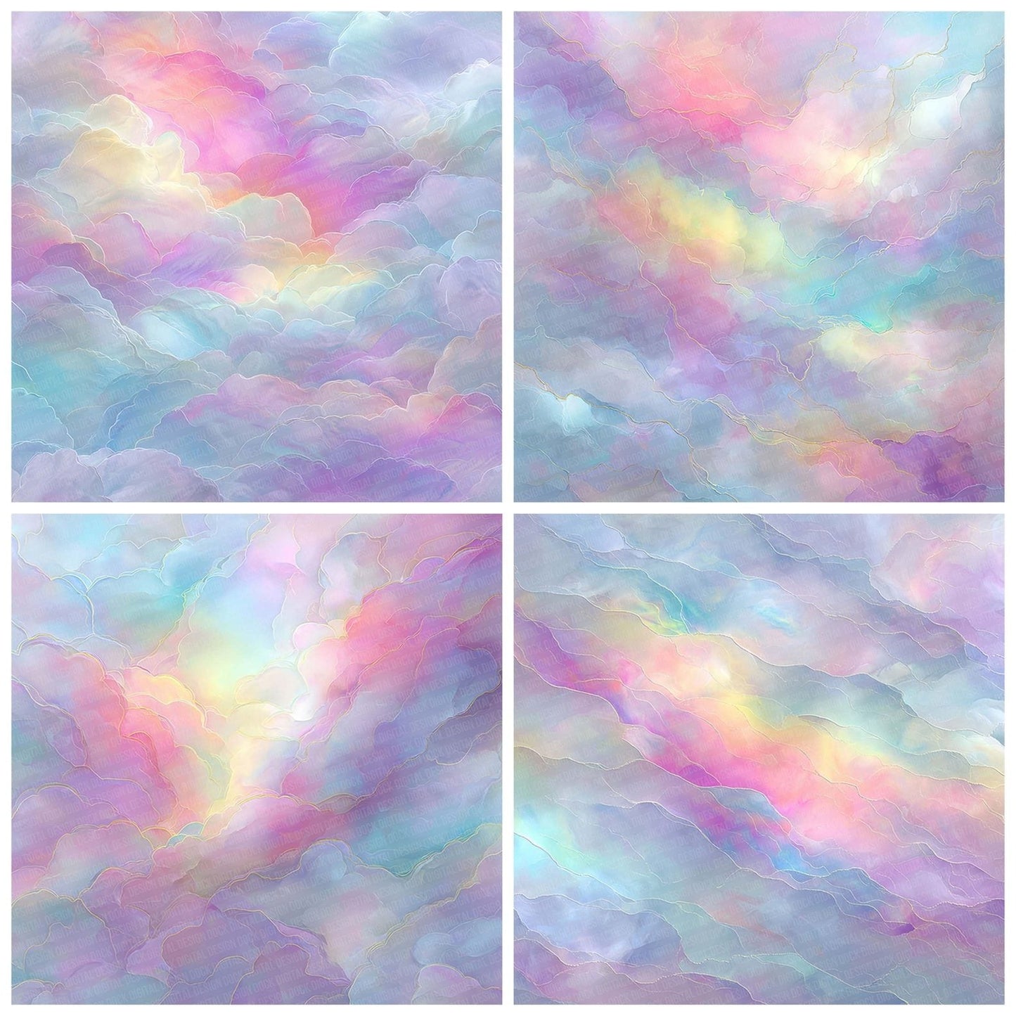 Pastel Cloud Drift Digital Paper Pack (DDD002913)