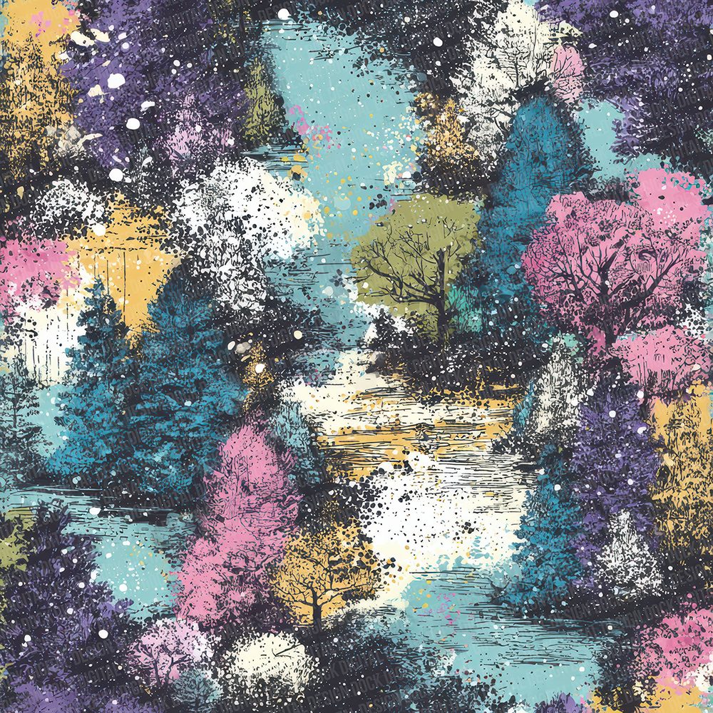 Pastel Cosmic Grunge Digital Paper Pack (DDD002918)