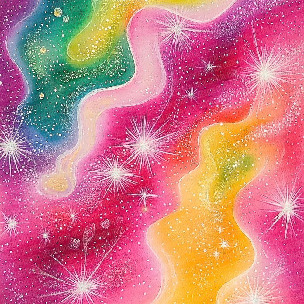 Pastel Fantasy Sparkle Digital Paper Pack (DDD002919)