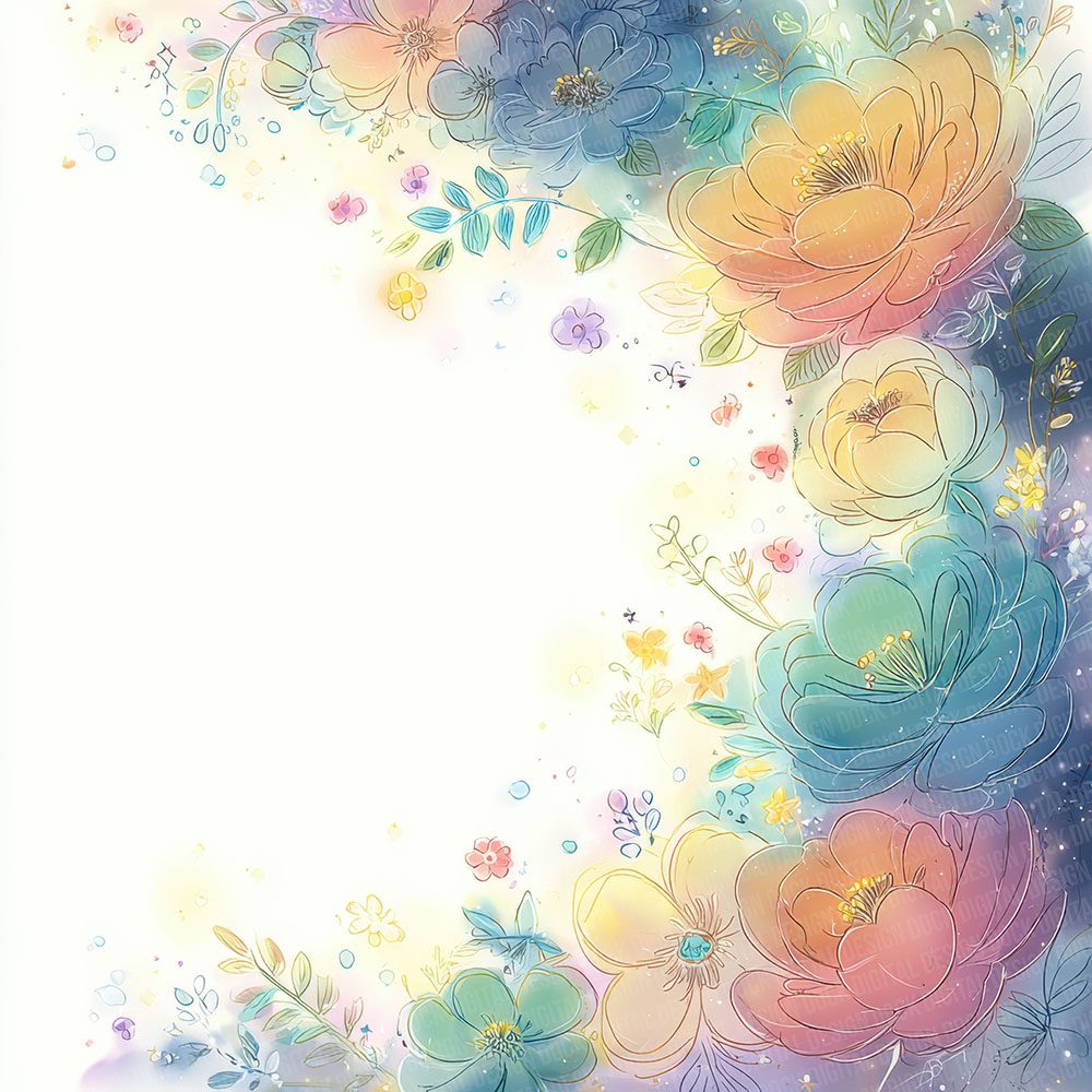 Pastel Meadow Digital Paper Pack (DDD002925)