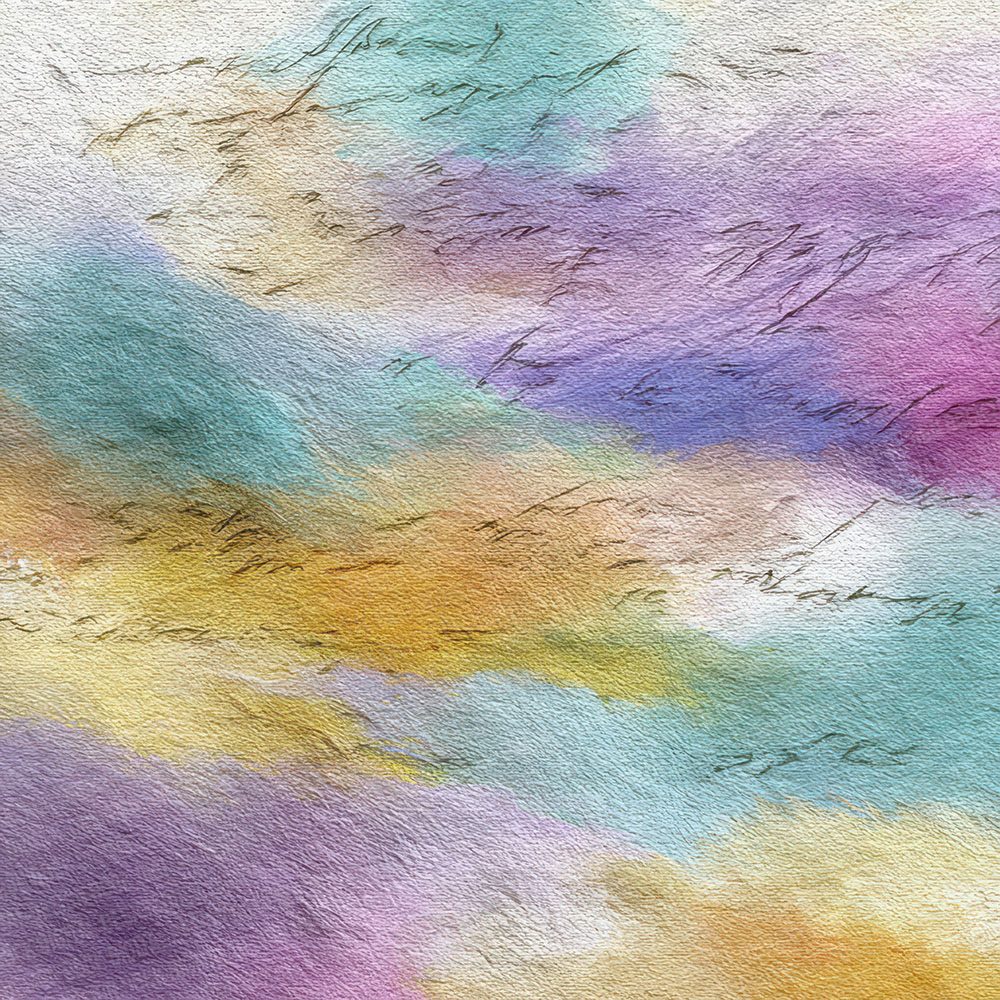 Pastel Monet Art Layers Script Digital Paper Pack (DDD002926)