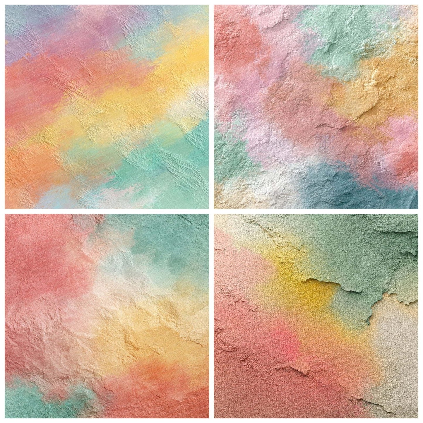 Pastel Prism Watercolour Wash Digital Paper Pack (DDD002932)