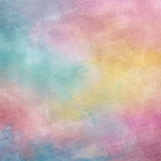 Pastel Watercolour Wash Rainbow Digital Paper Pack (DDD002938)