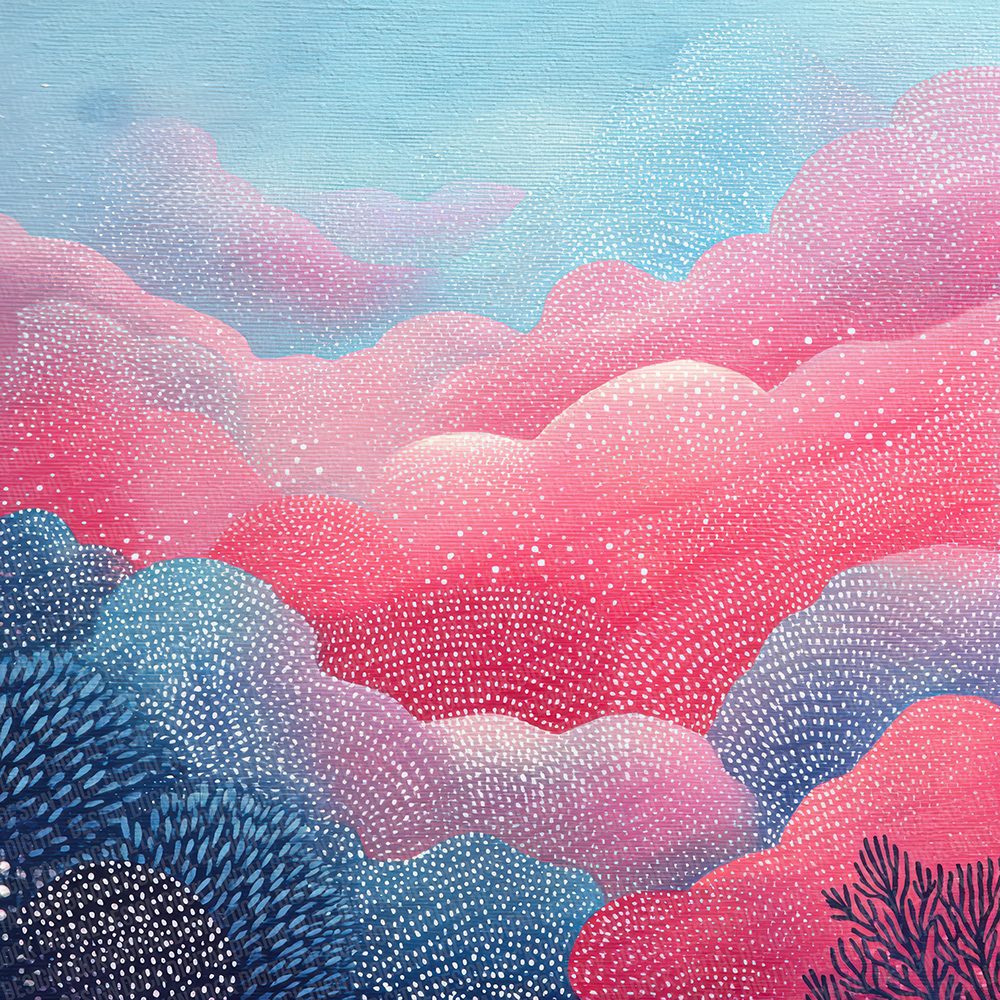 Pink Blue Dreamscape Digital Paper Pack (DDD002996)