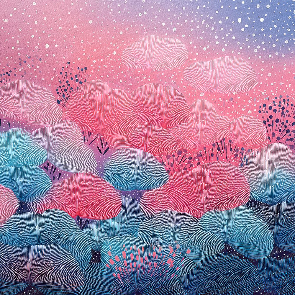 Pink Blue Dreamscape Digital Paper Pack (DDD002996)
