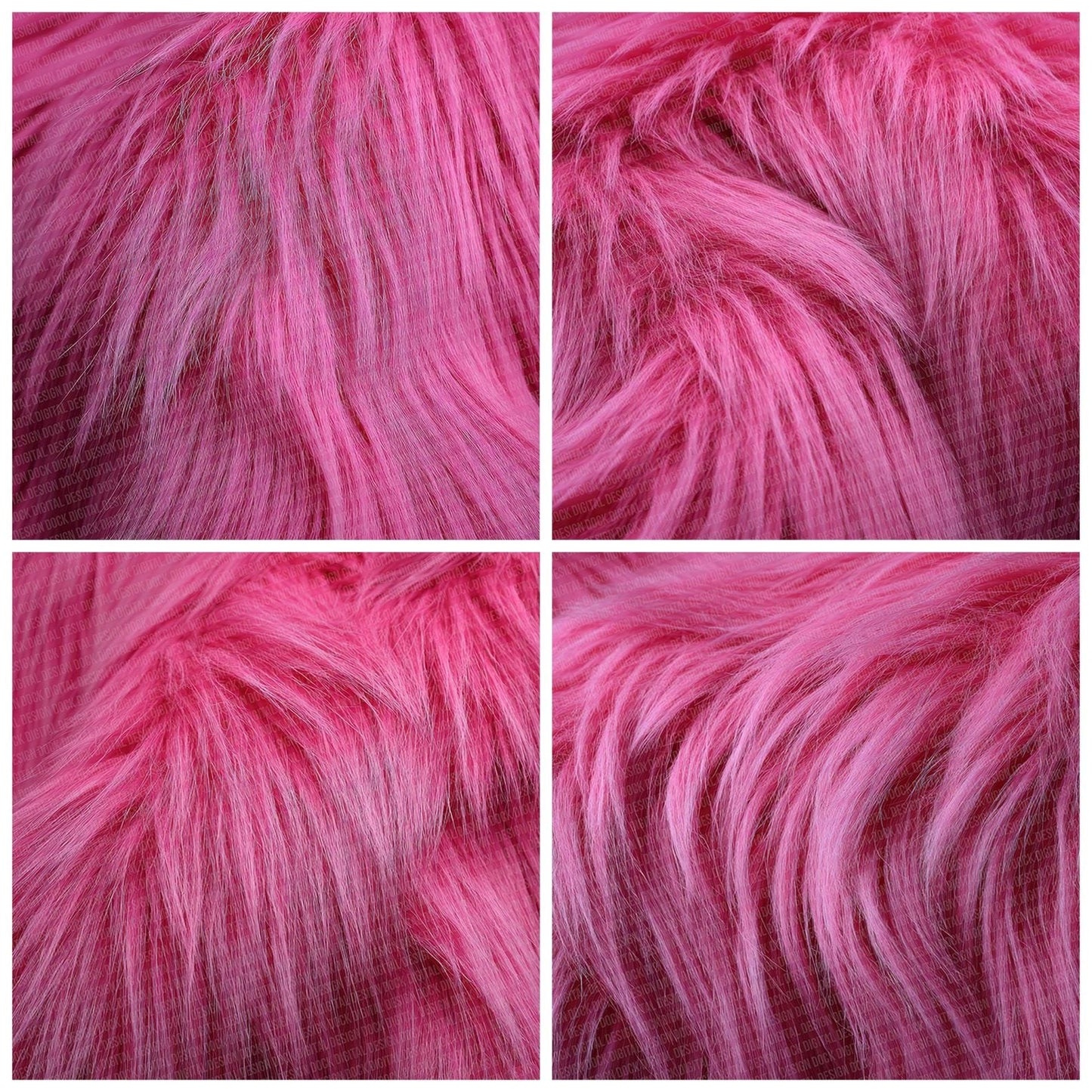 Pink Faux Fur Digital Paper Pack (DDD002998)