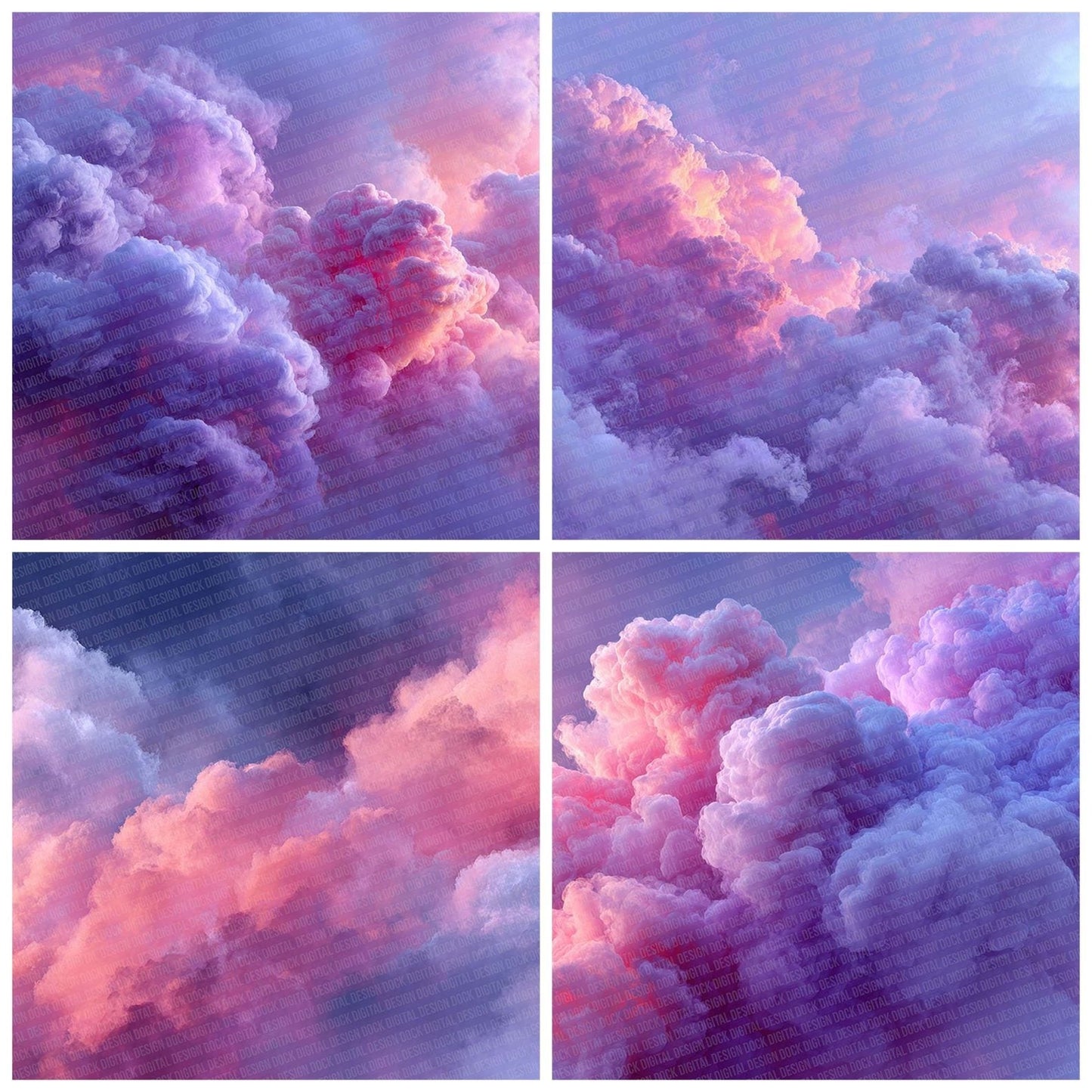 Pink Lavender Smoke Digital Paper Pack (DDD003004)