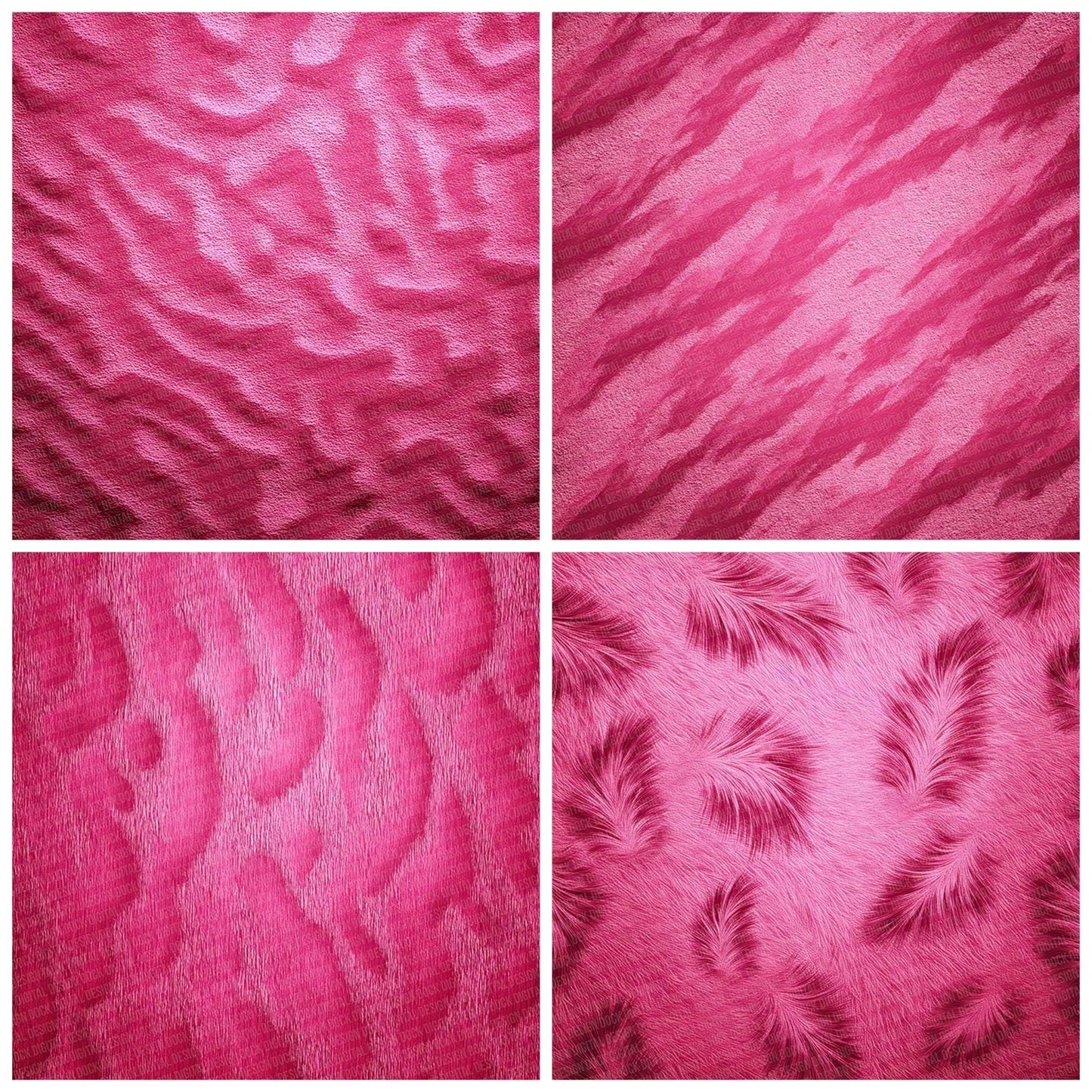 Pink Textured Sheen Digital Paper Pack (DDD003008)