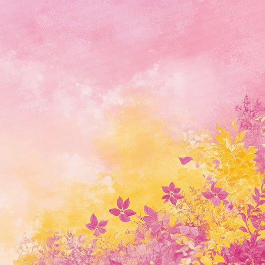 Pink Yellow Breeze Digital Paper Pack (DDD003010)