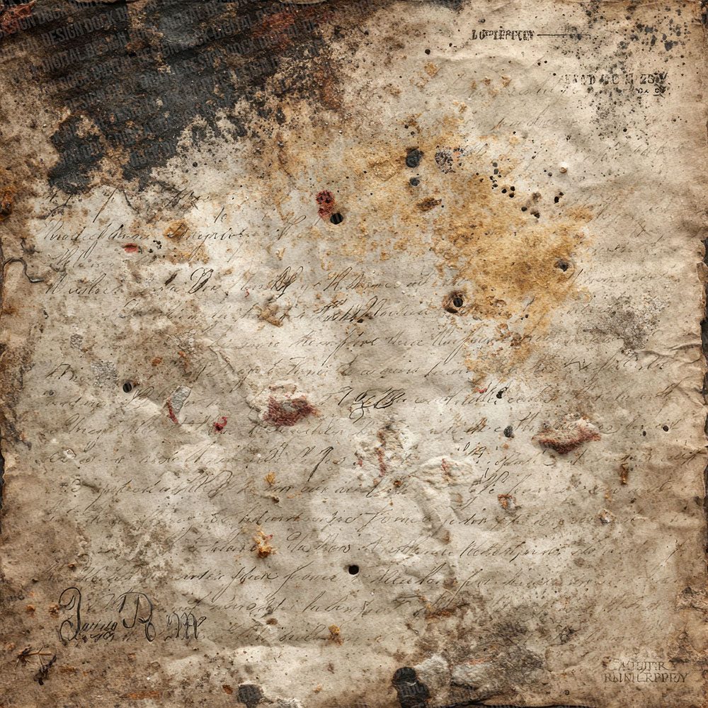 Plague Parchment Dark Digital Paper Pack (DDD003015)