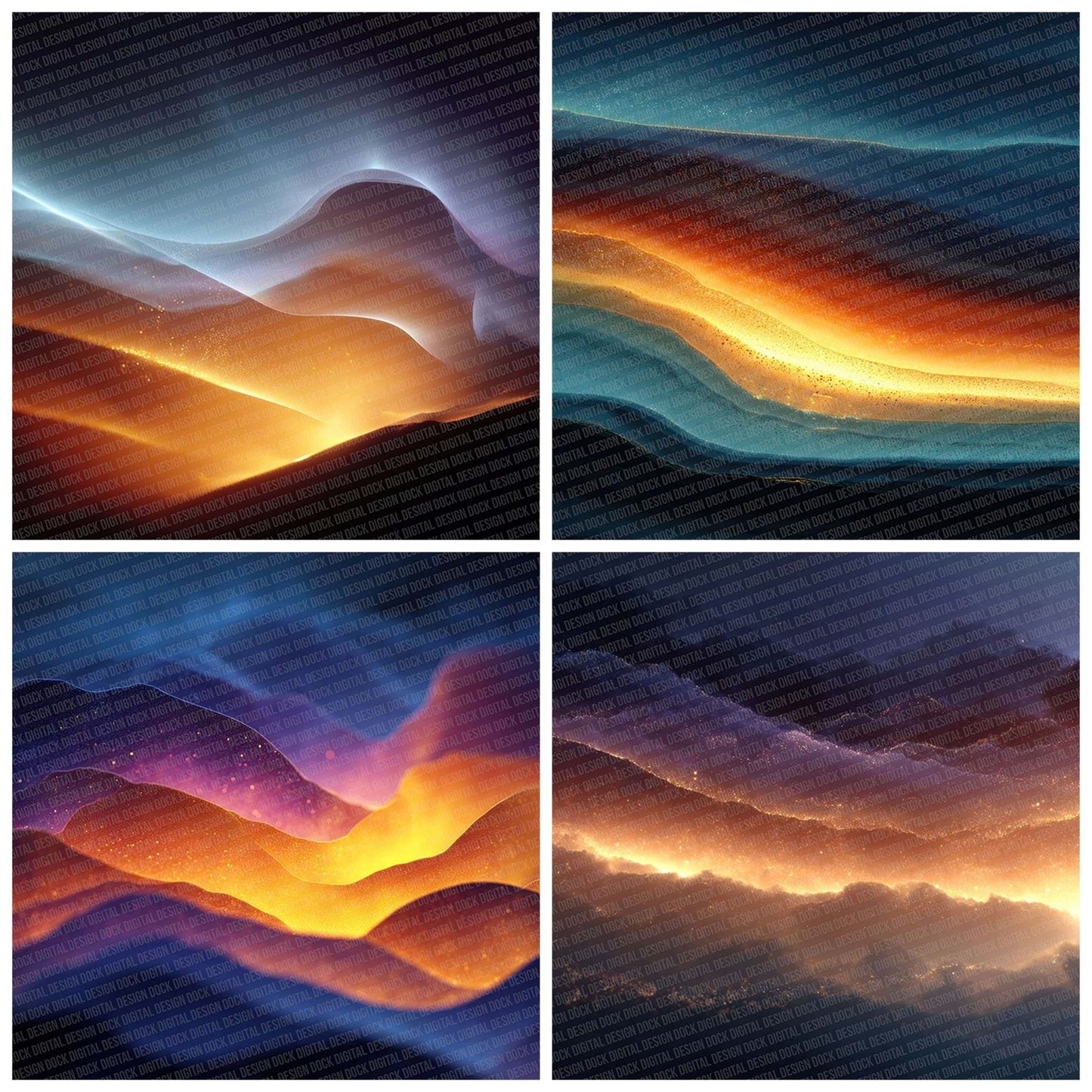 Plasma Haze Surface Digital Paper Pack (DDD003020)